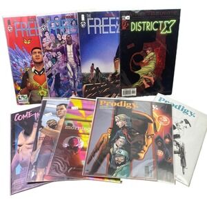 Lot of 10 Comic Books Marvel Knights District X 2005 Mark Millar Adam Kubert